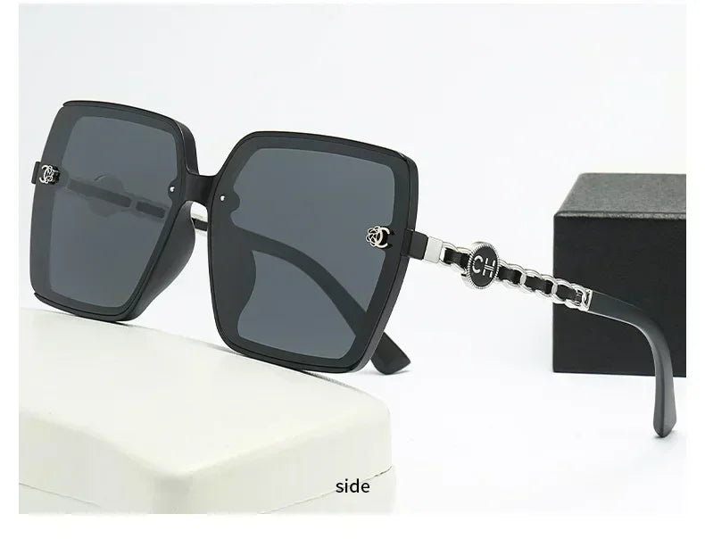 Fashion Sunglasses for Women. Polarized Large Frame Retrp Square  Glasses