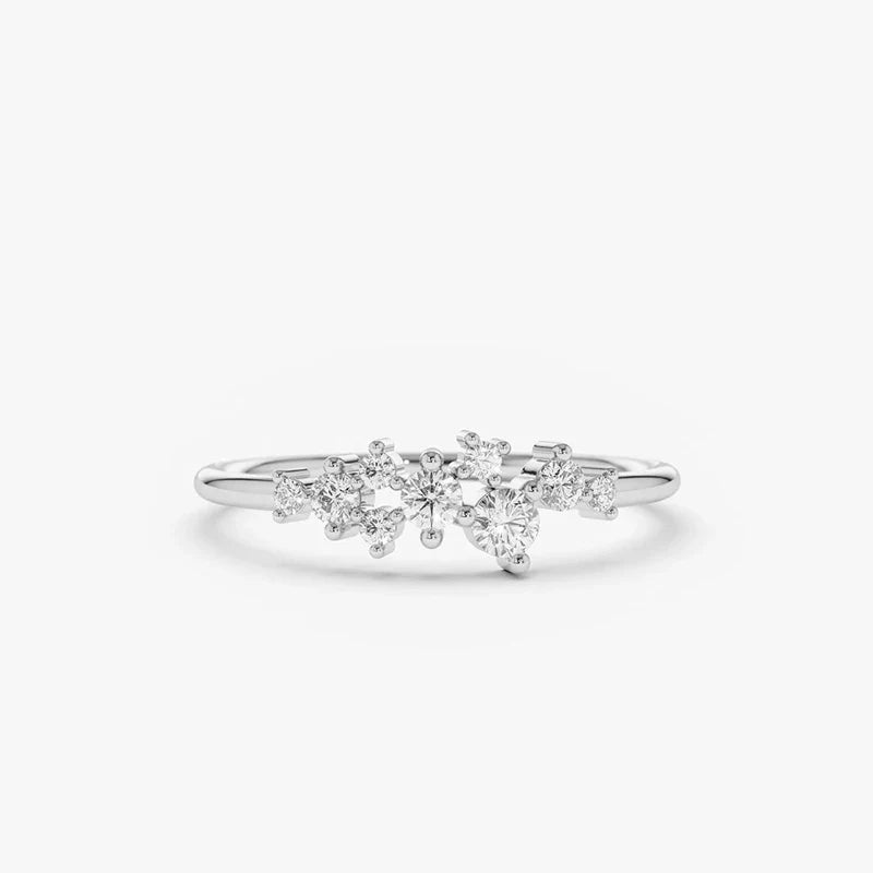 Floral Cluster Ring - Oreela