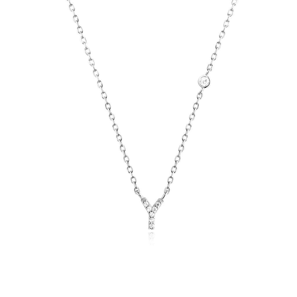 Mono Initial Necklace - Oreela