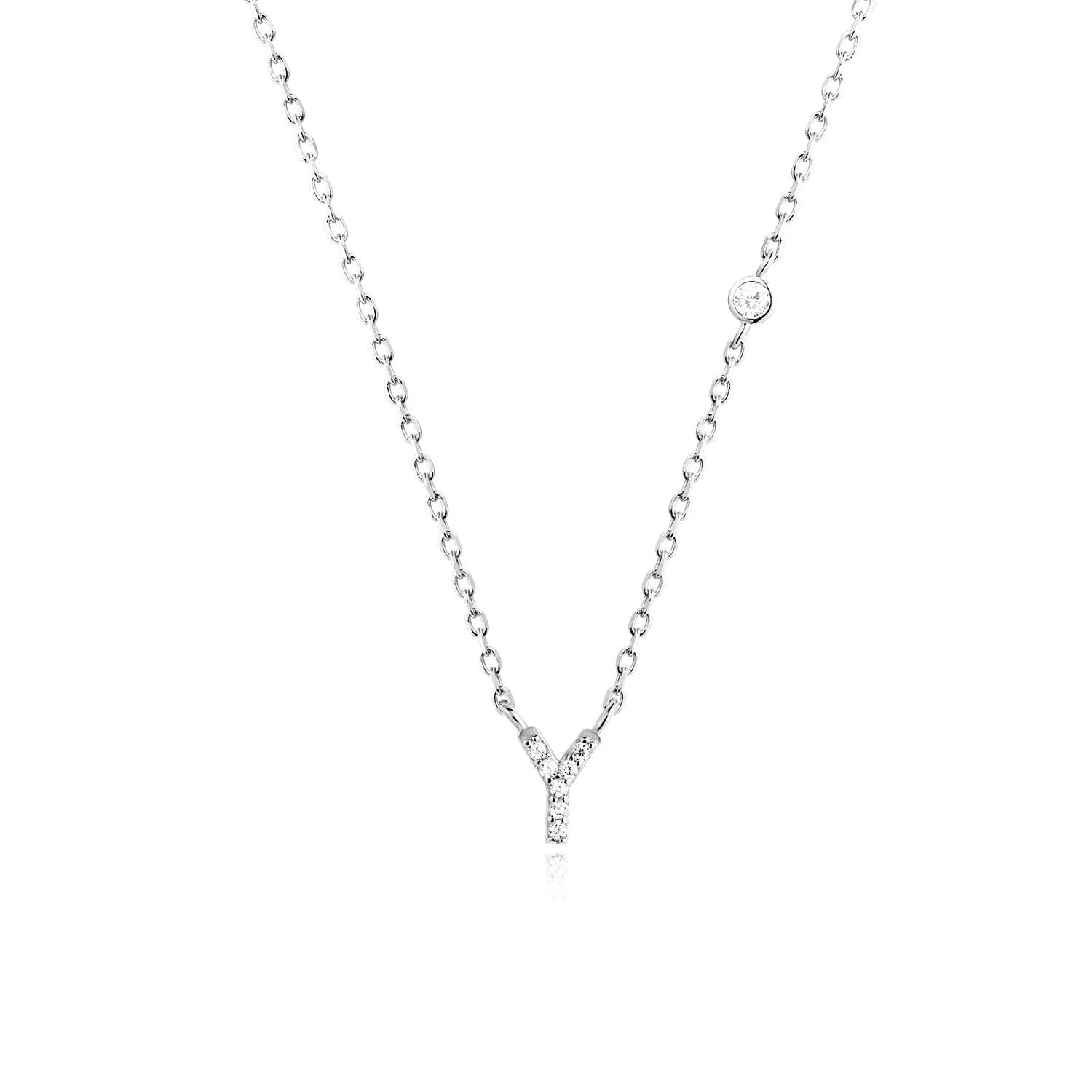 Mono Initial Necklace - Oreela