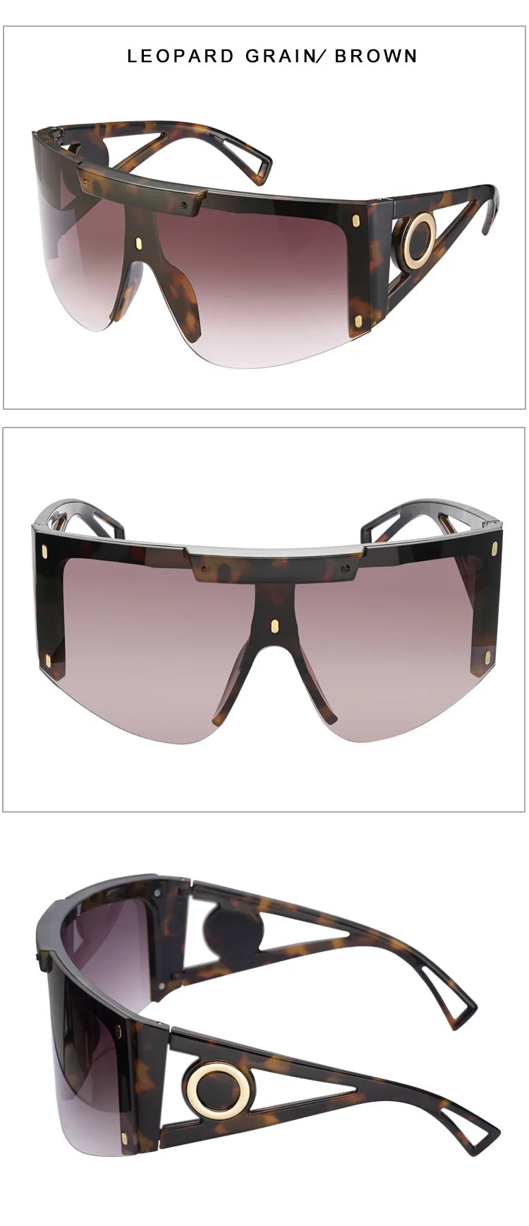 Rimless Sunglasses for Women. Luxury Designer High Quality Sun Glasses Trending Shades UV400