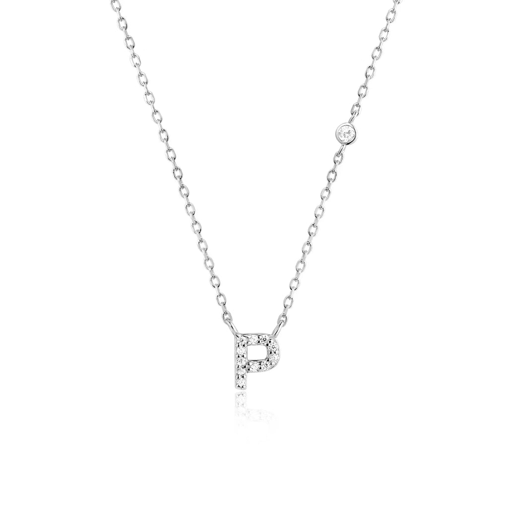 Mono Initial Necklace - Oreela