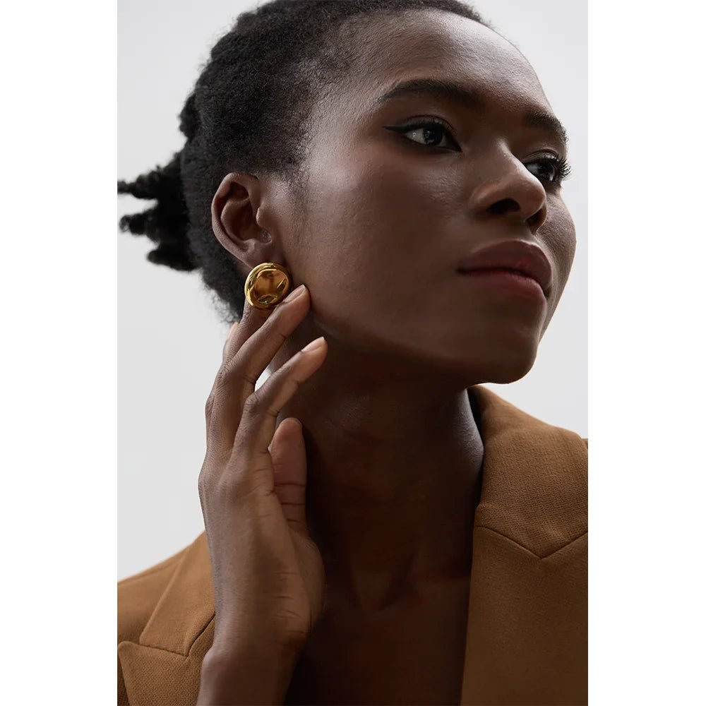 Golden Dome Studs - Oreela