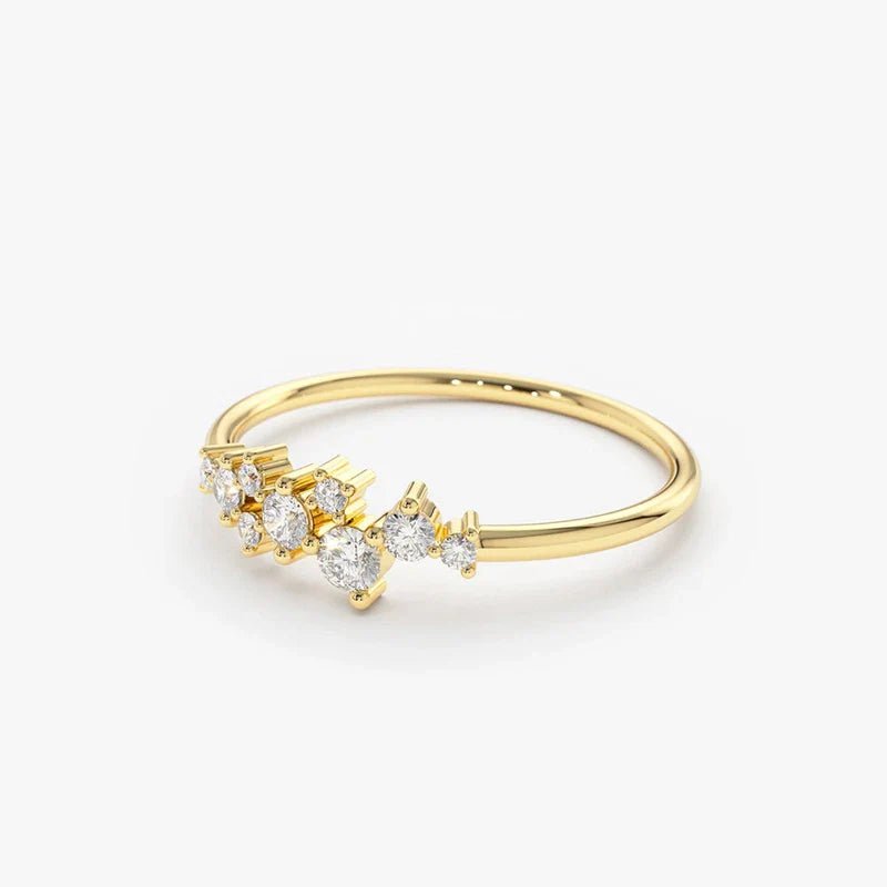 Floral Cluster Ring - Oreela