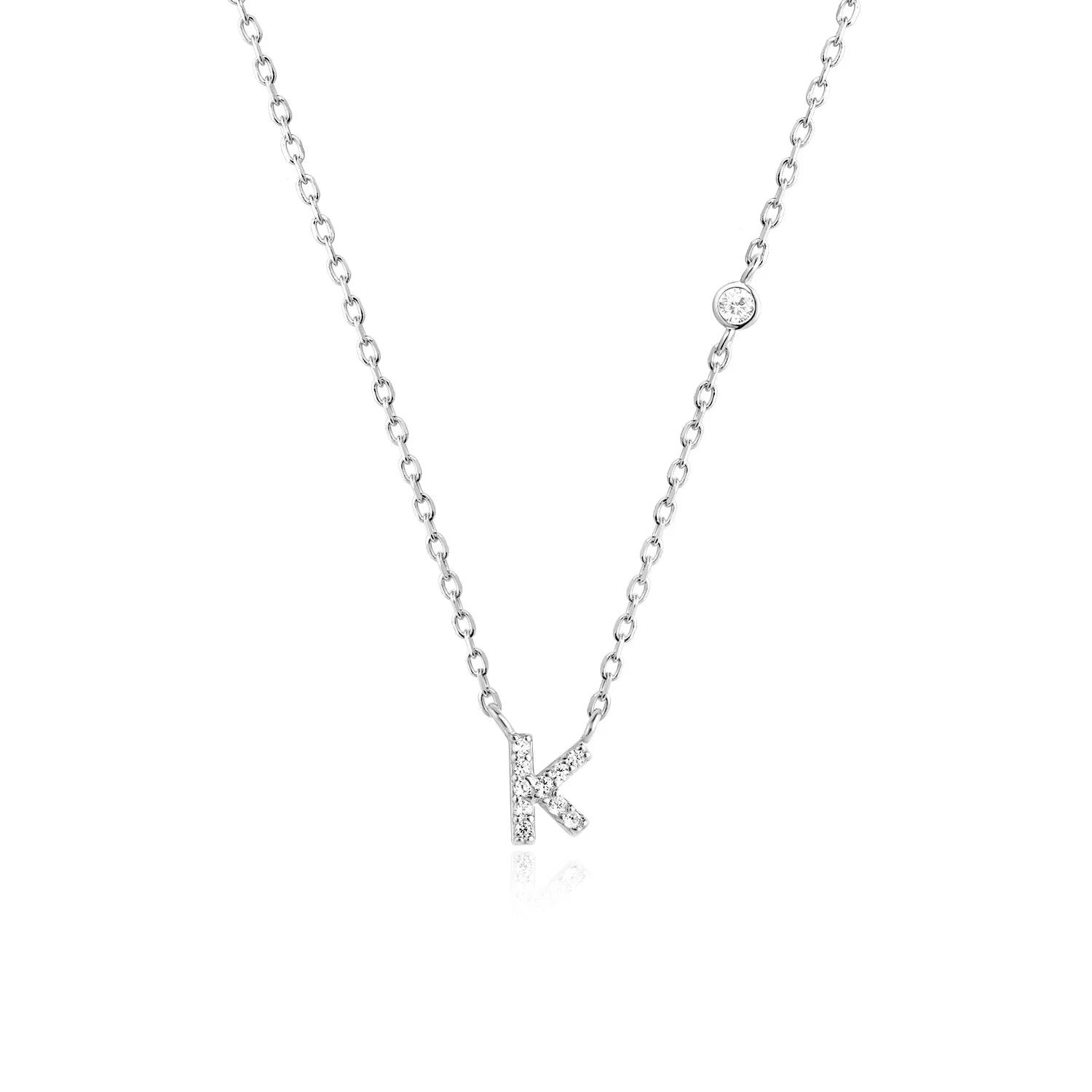 Mono Initial Necklace - Oreela