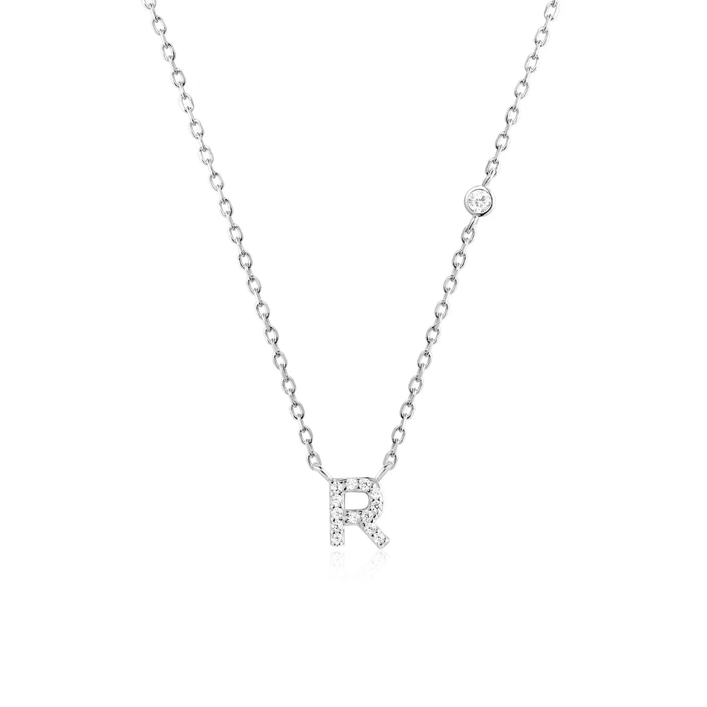 Mono Initial Necklace - Oreela