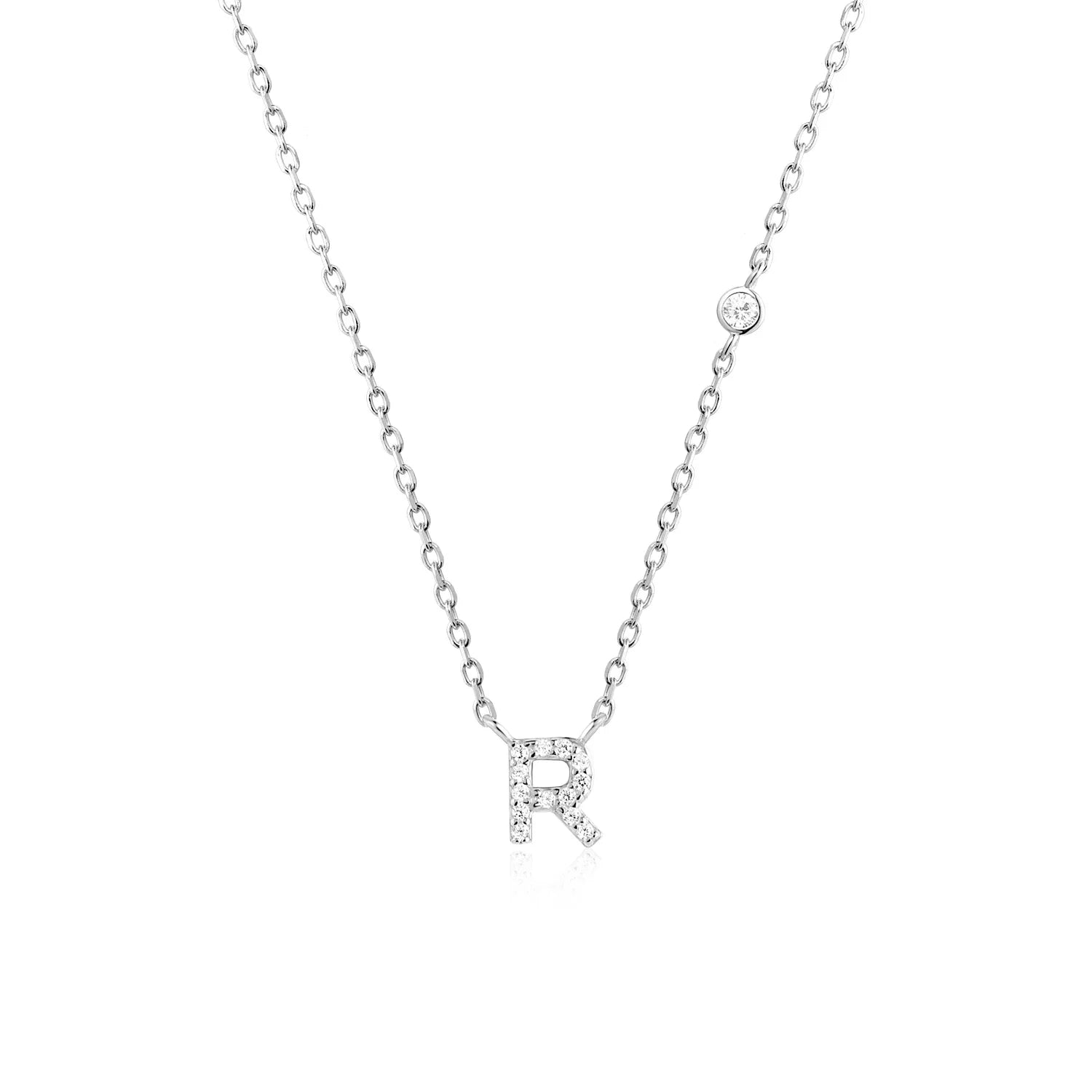 Mono Initial Necklace - Oreela