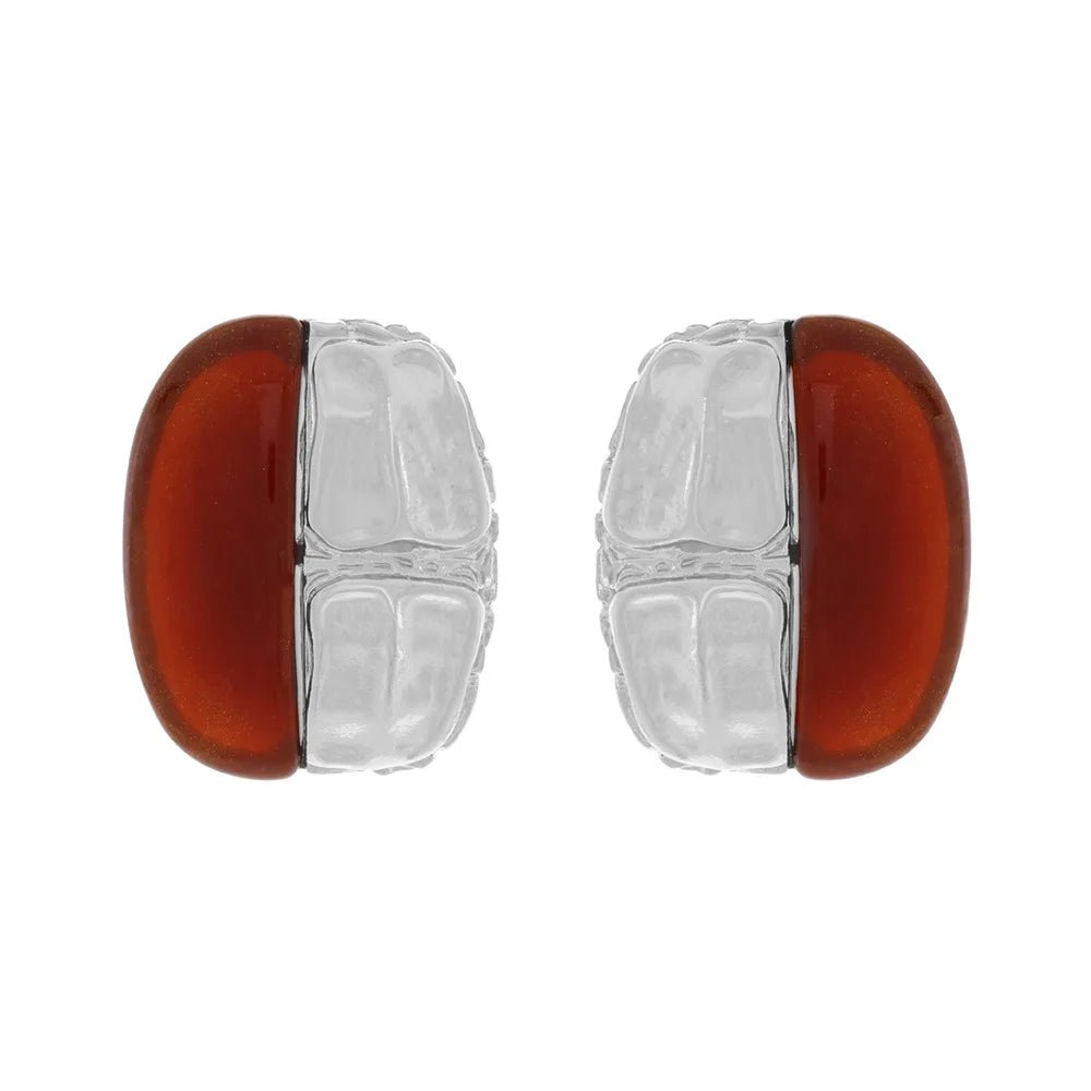 Geometric Stud Earrings - Oreela