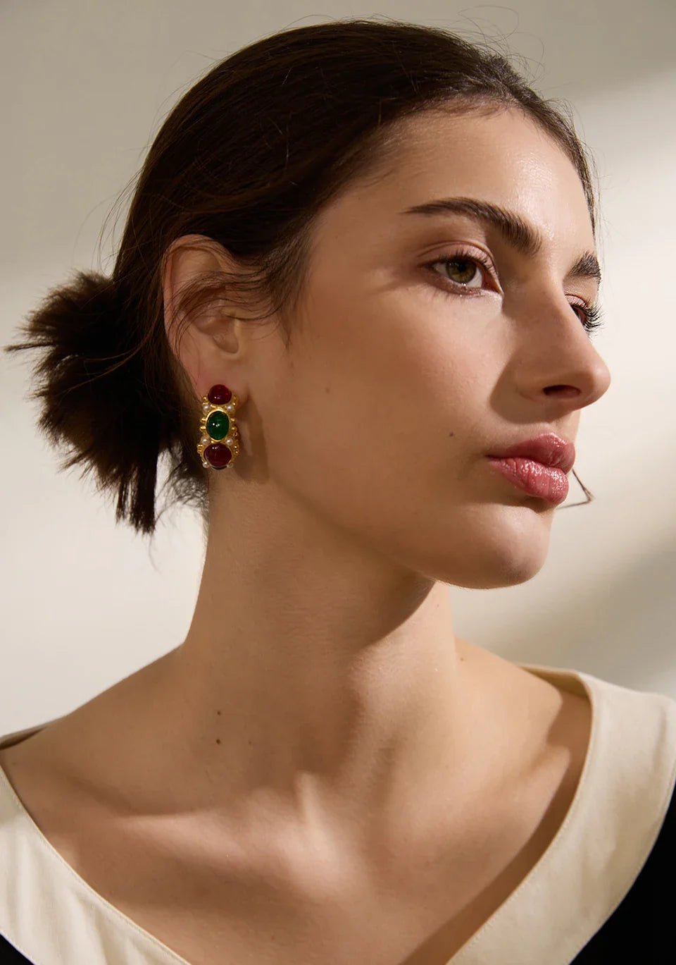 Vintage - Inspired Imitation Pearls Bijoux - Oreela