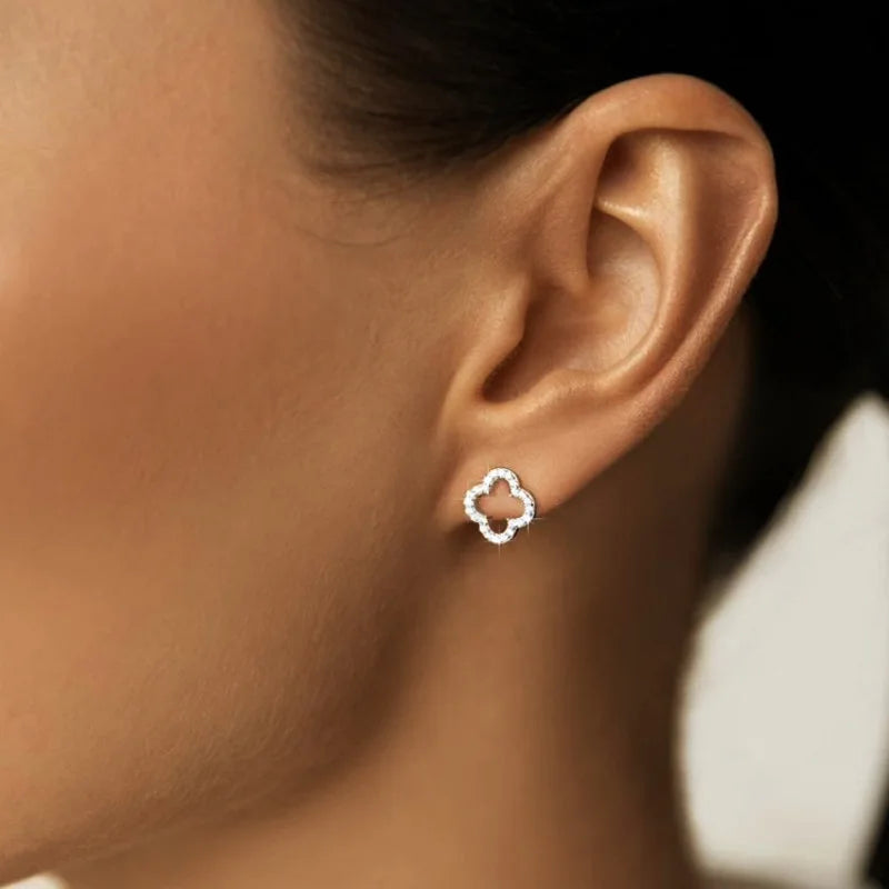 Lumière Clover Earrings
