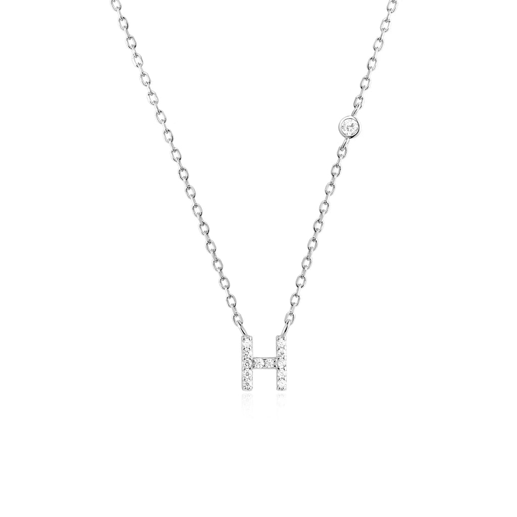 Mono Initial Necklace - Oreela