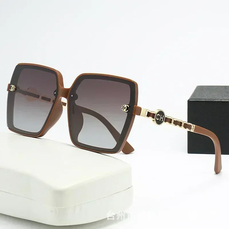 Fashion Sunglasses for Women. Polarized Large Frame Retrp Square  Glasses