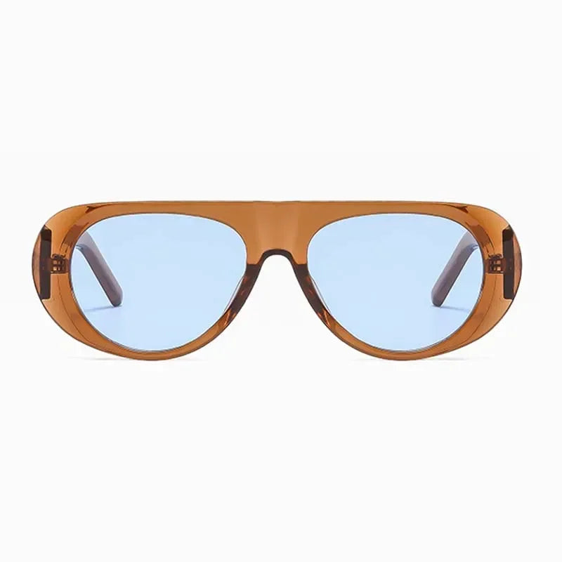"New" Women Oval Sunglasses. Cool Brand Designer