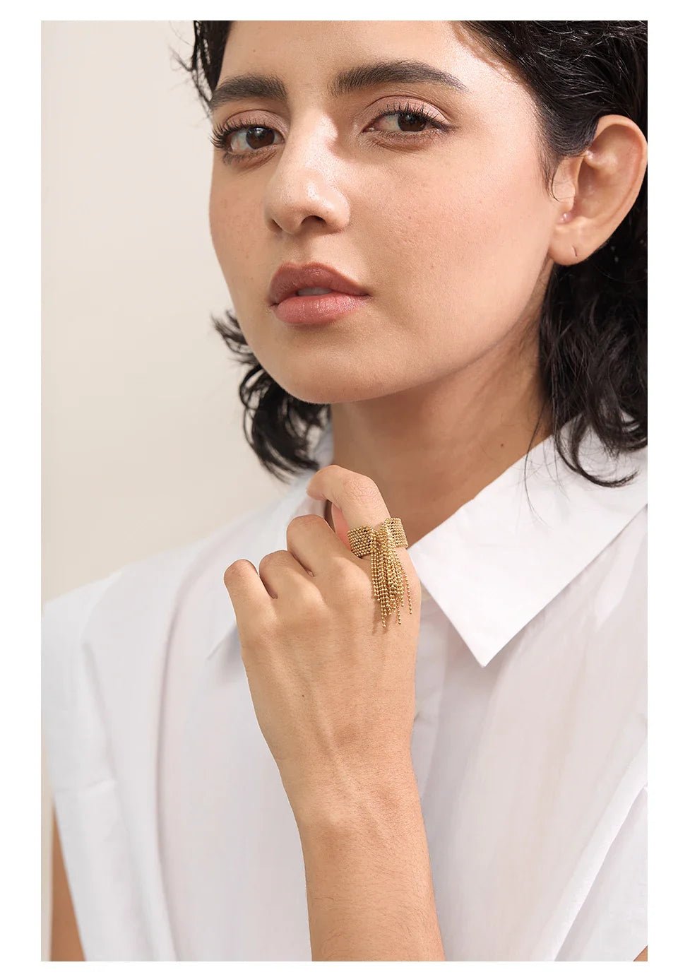 Tassel Statement Ring - Oreela