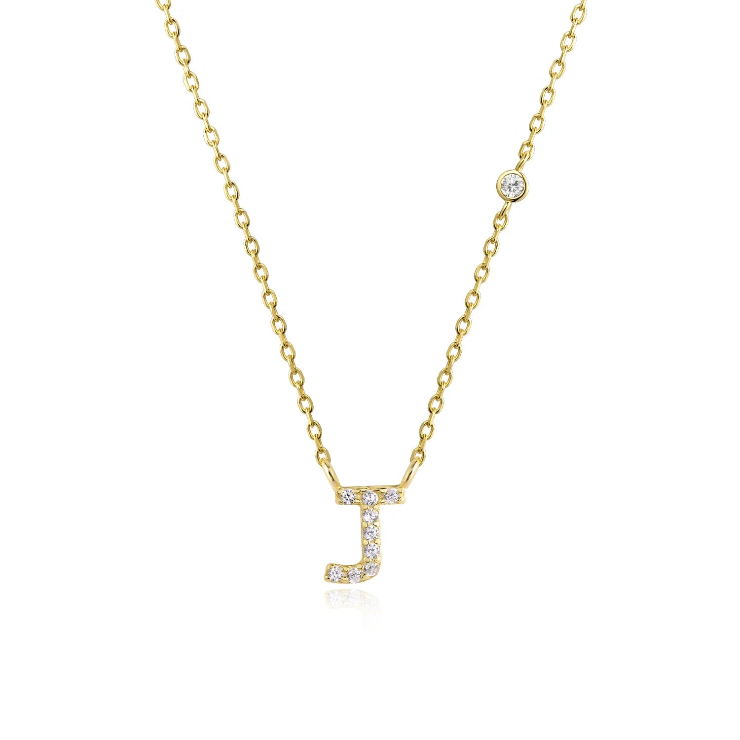 Mono Initial Necklace - Oreela