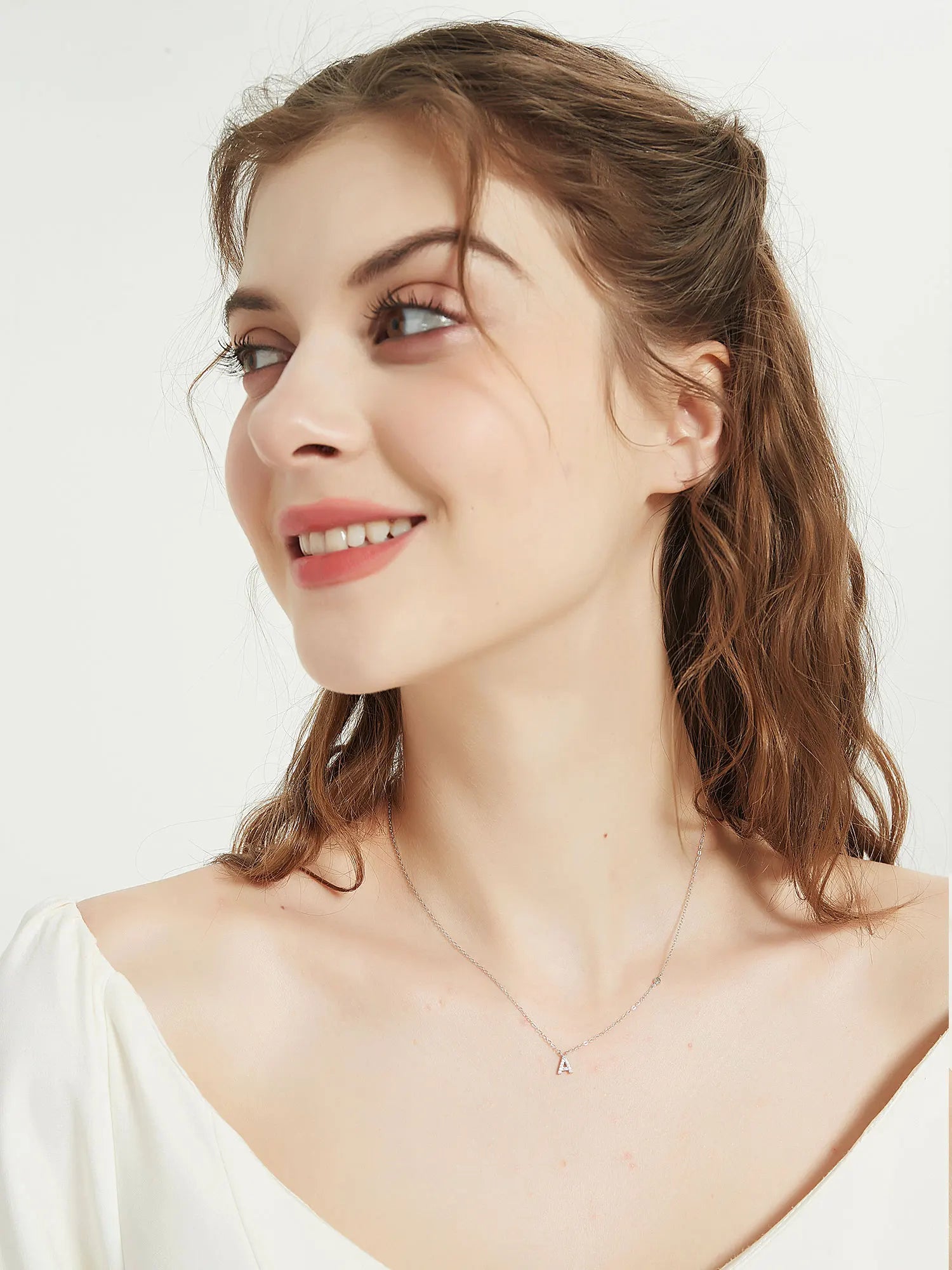 Mono Initial Necklace - Oreela