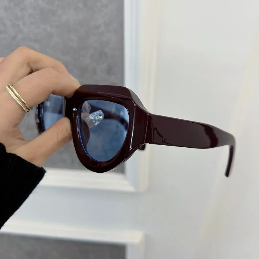Casual Vintage Square Sunglasses For Women