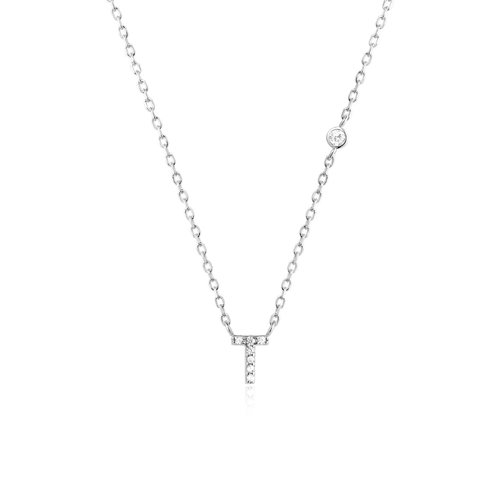 Mono Initial Necklace - Oreela
