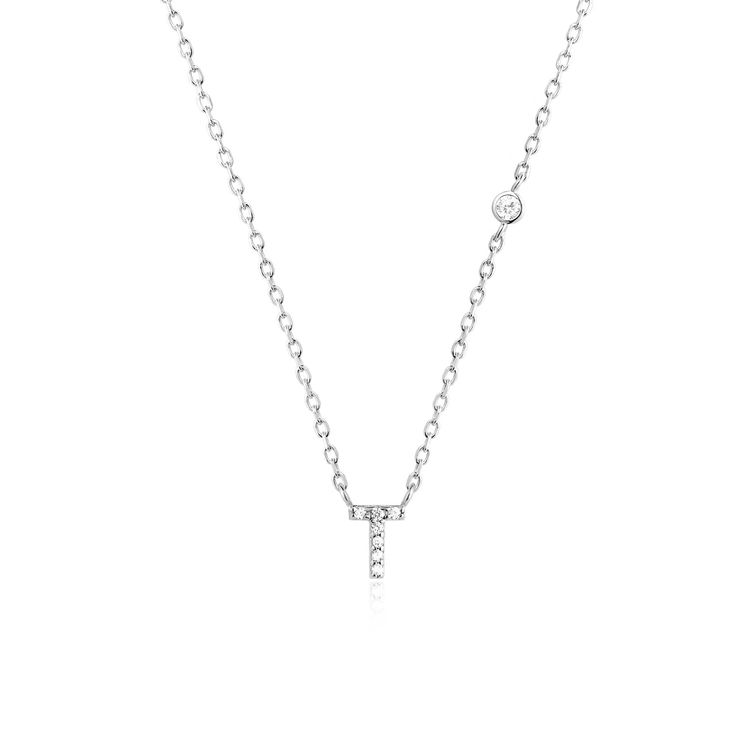 Mono Initial Necklace - Oreela