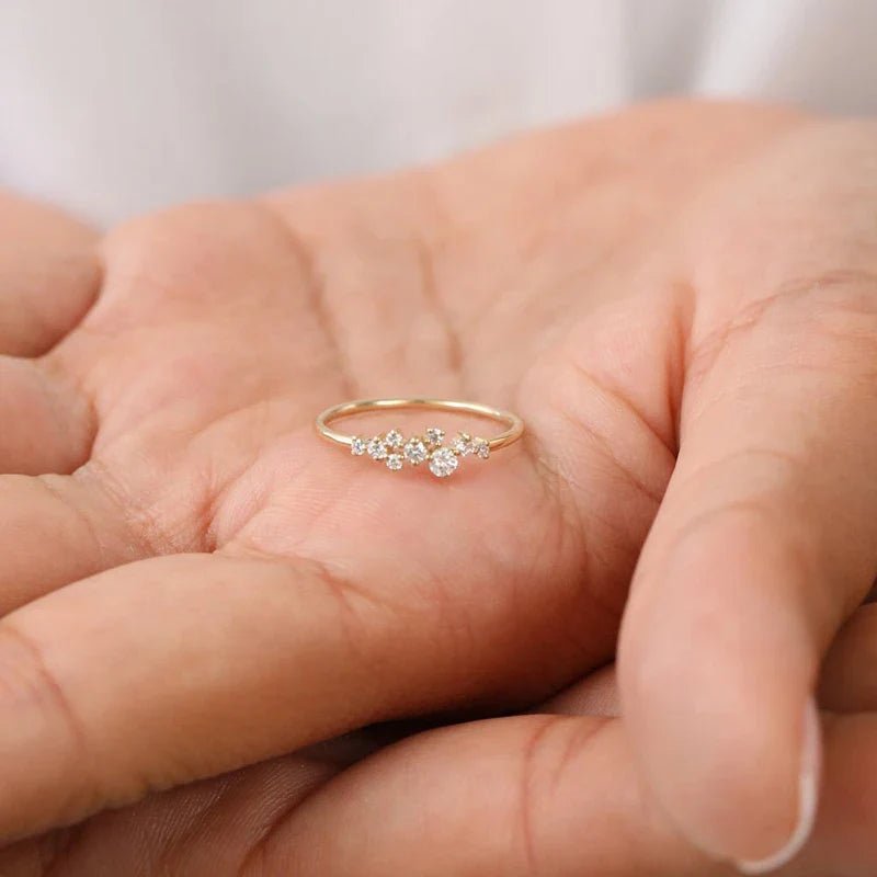 Floral Cluster Ring - Oreela