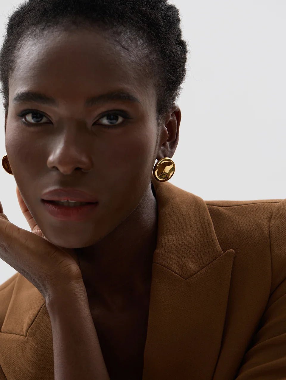 Golden Dome Studs - Oreela