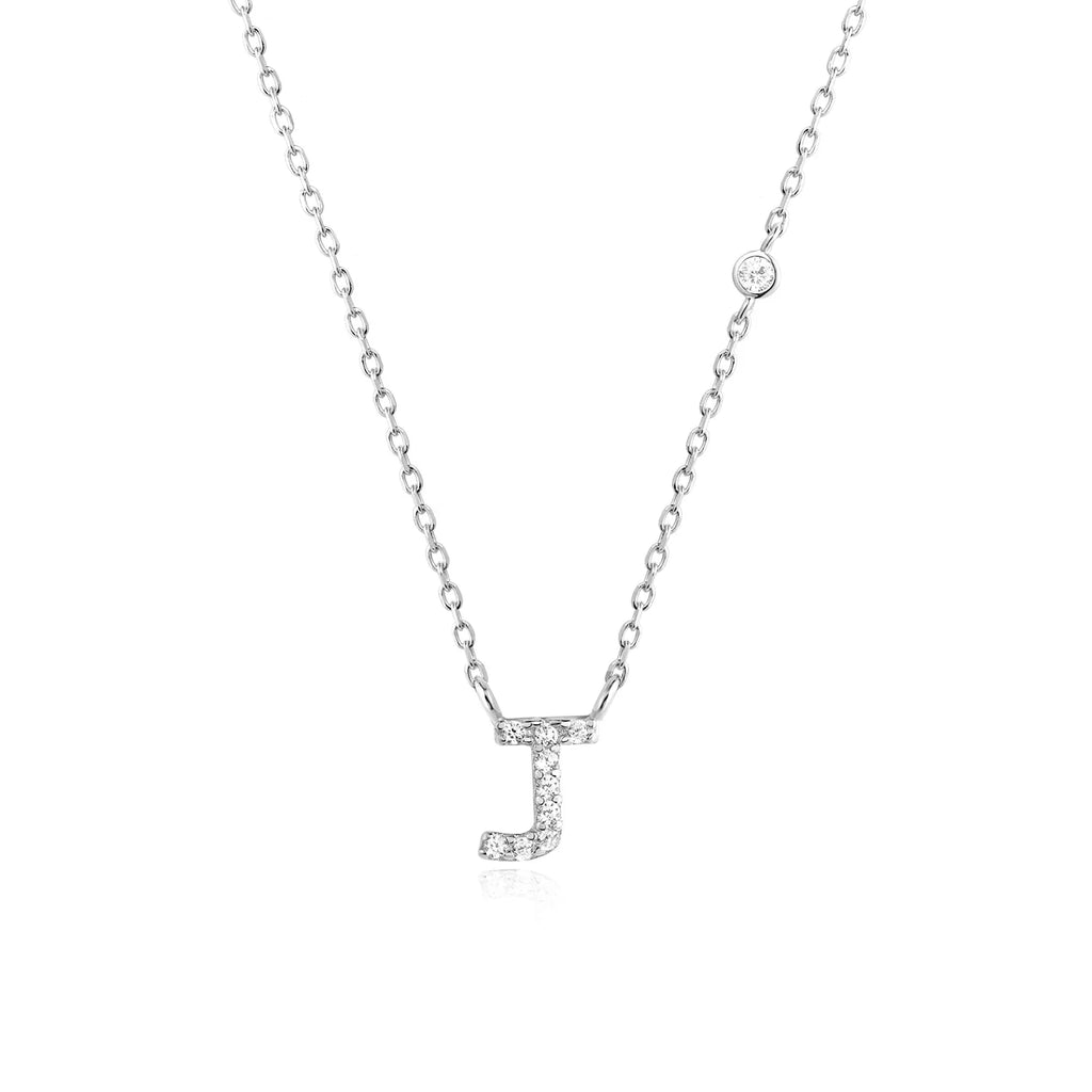 Mono Initial Necklace - Oreela