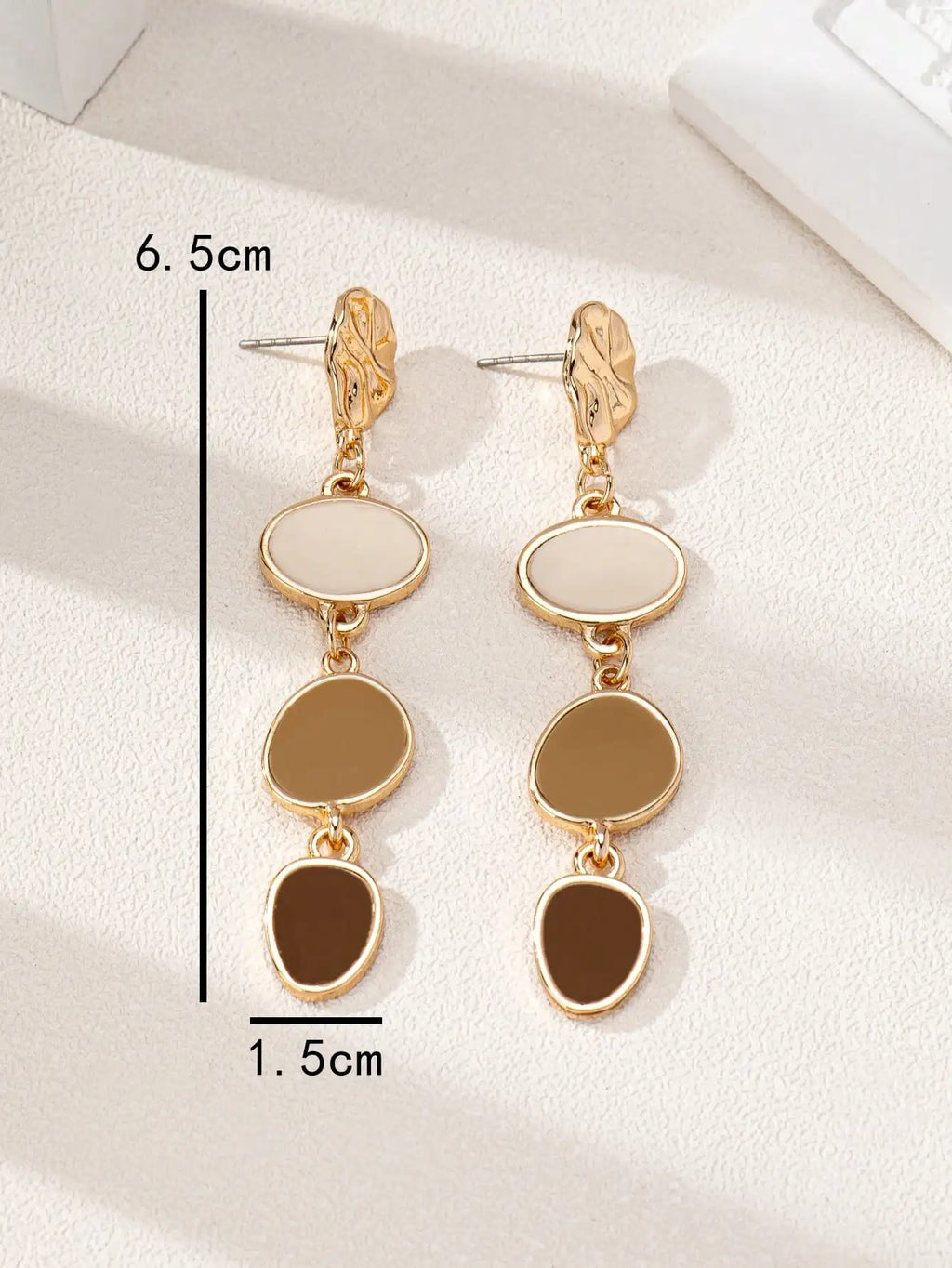 Gemstone Drop Earrings