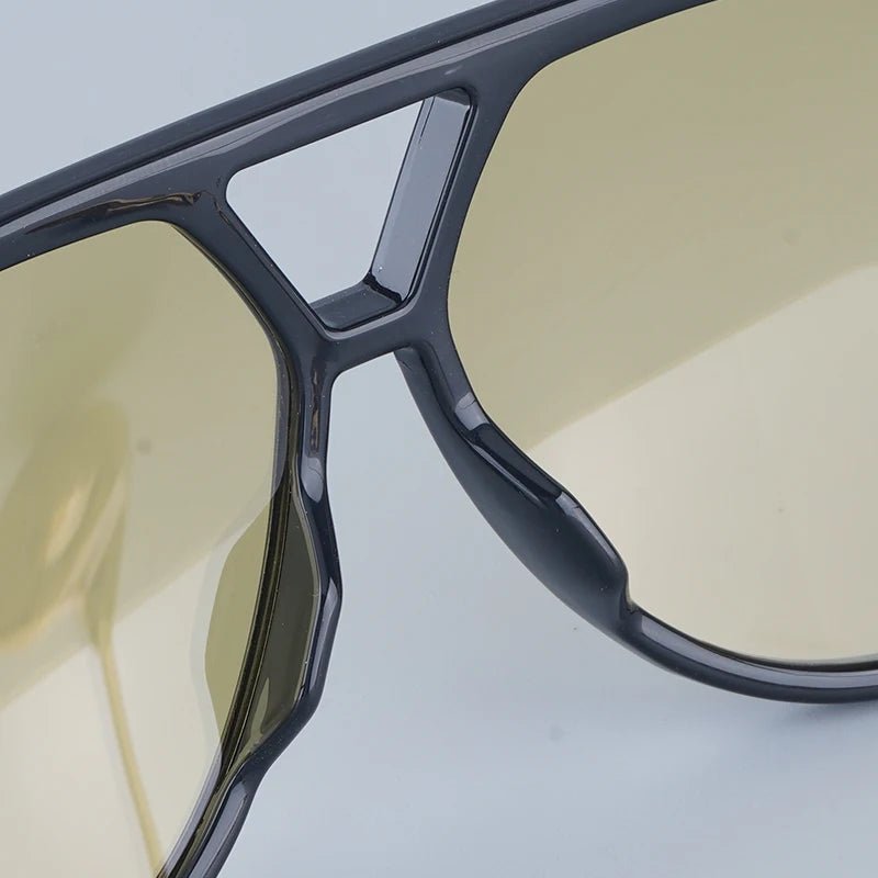 Acetate Long Arm Unisex Sunglasses Designer Brand Alloy Fashion - Oreela