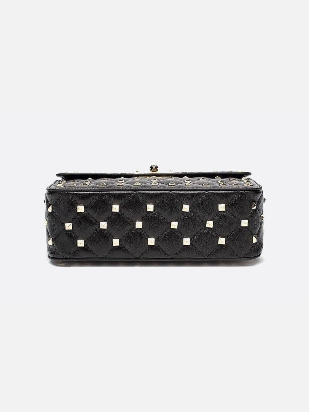 Black Studded Handbag - Oreela
