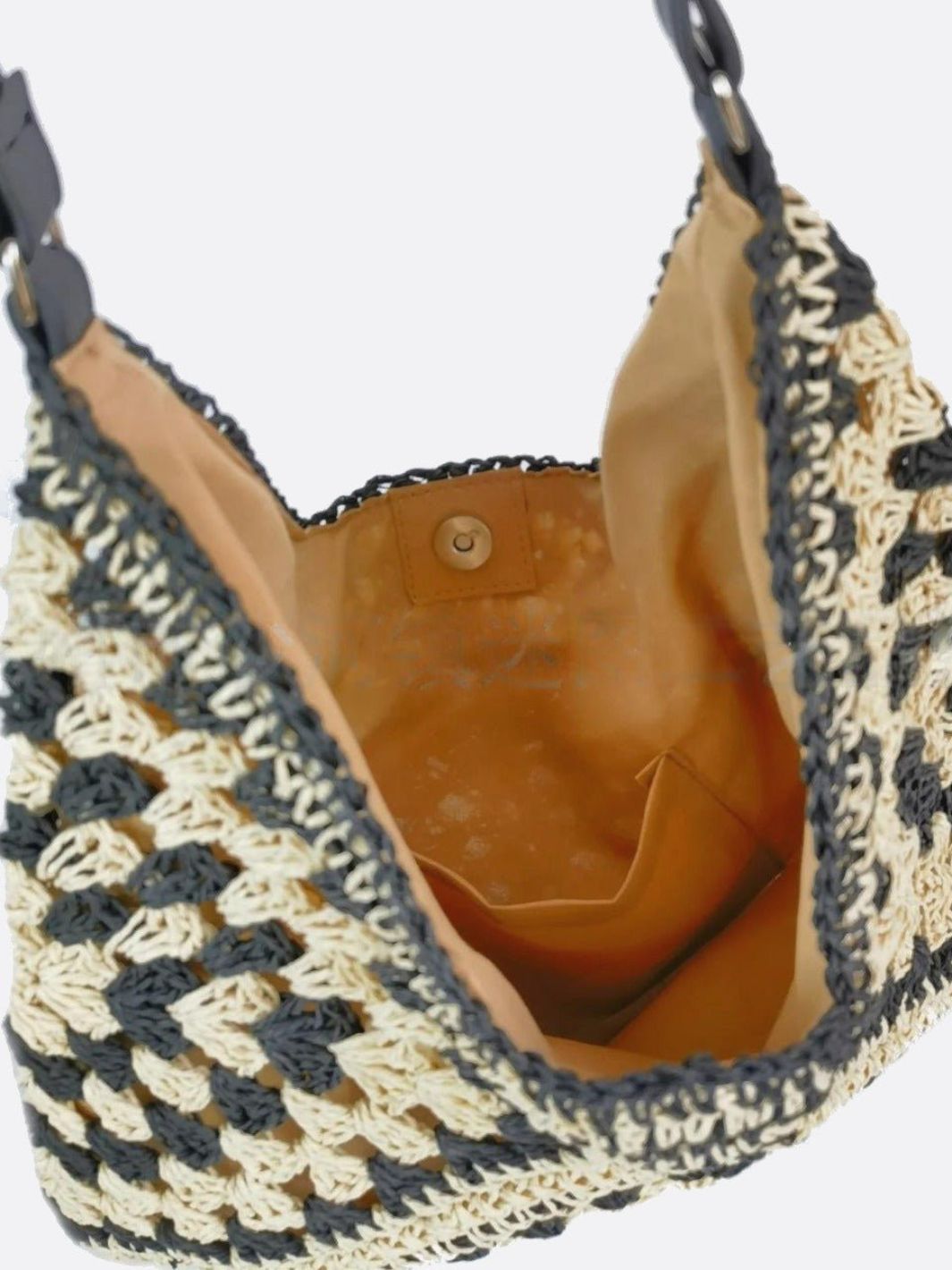 Boho Straw Crochet Crossbody Bag - Oreela