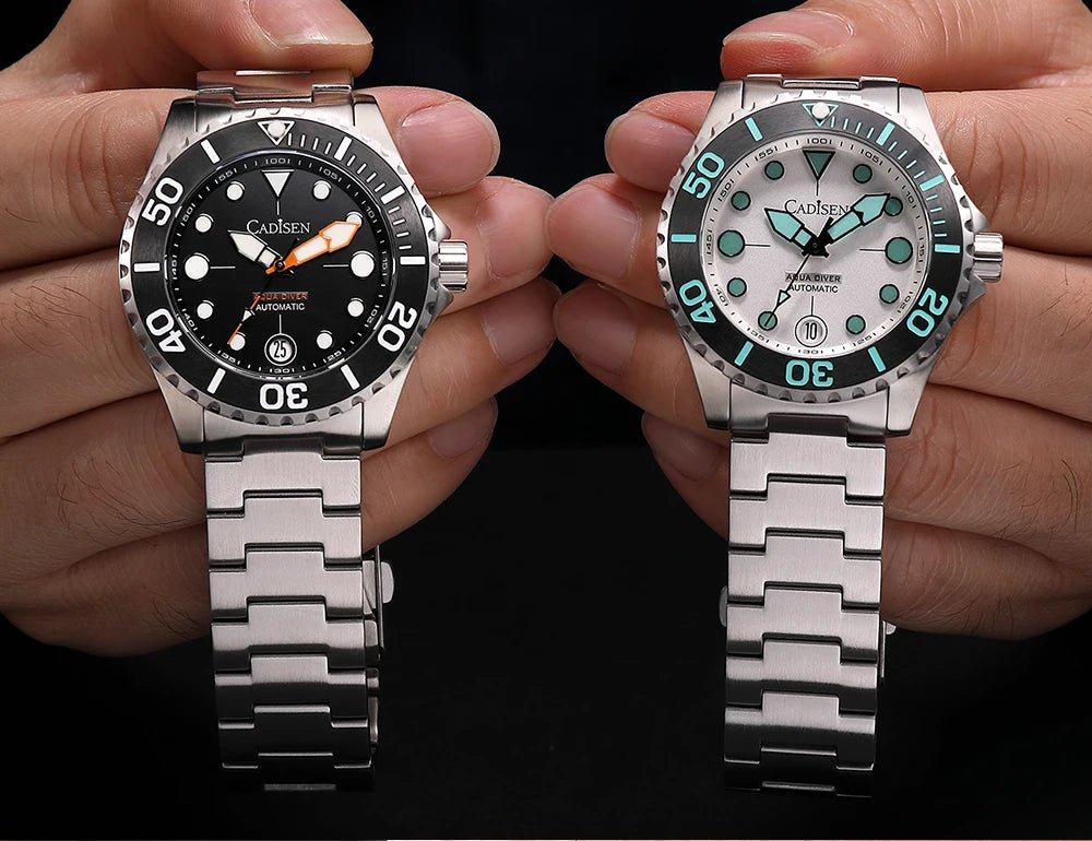 CADISEN AQUA DIVER New Brand Luxury Men Watches Automatic Watch - Oreela