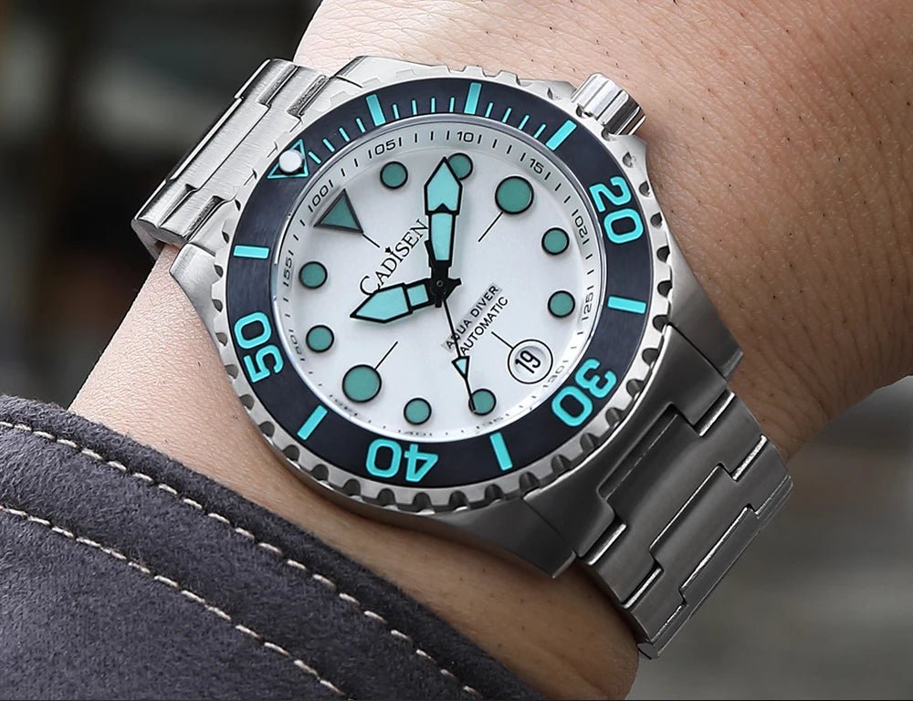 CADISEN AQUA DIVER New Brand Luxury Men Watches Automatic Watch - Oreela