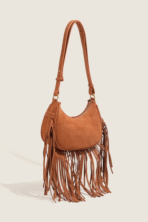 Chic Urban Tassel Shoulder Bag - Oreela