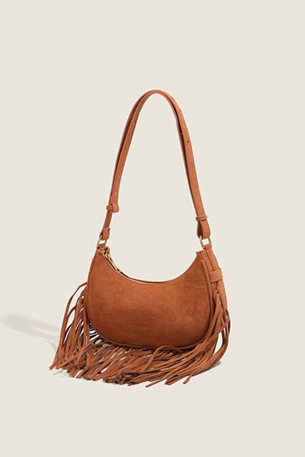 Chic Urban Tassel Shoulder Bag - Oreela