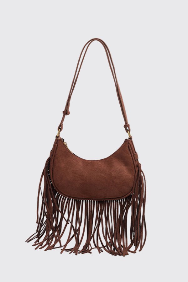 Chic Urban Tassel Shoulder Bag - Oreela