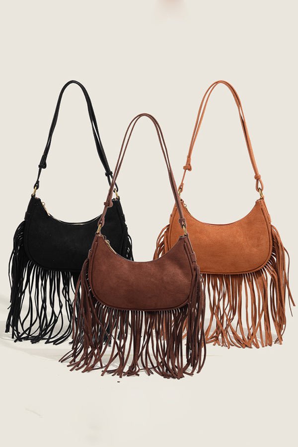 Chic Urban Tassel Shoulder Bag - Oreela