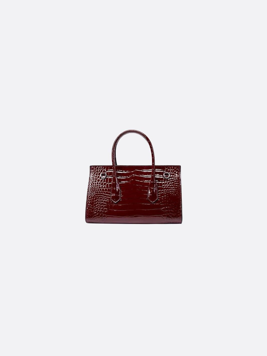 Crocodile - Effect Leather Bag - Oreela