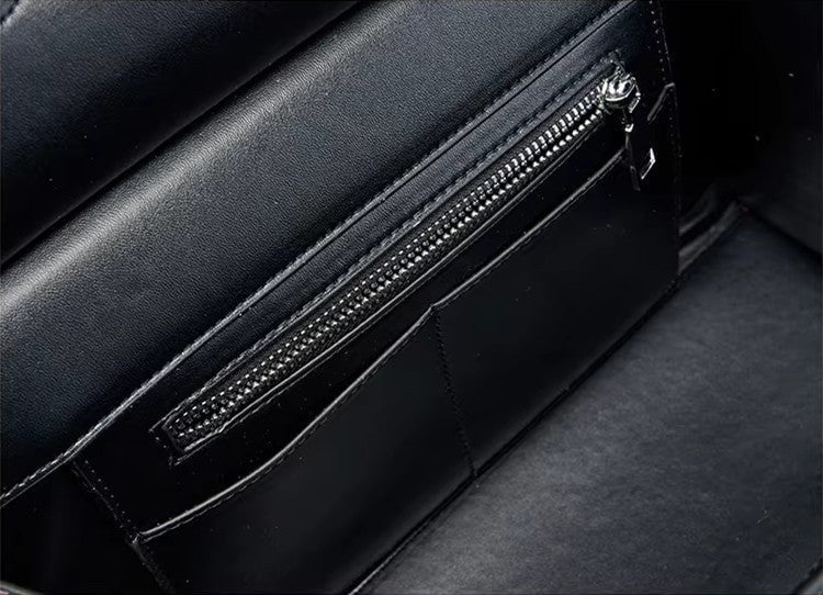 Crocodile - Effect Leather Bag - Oreela