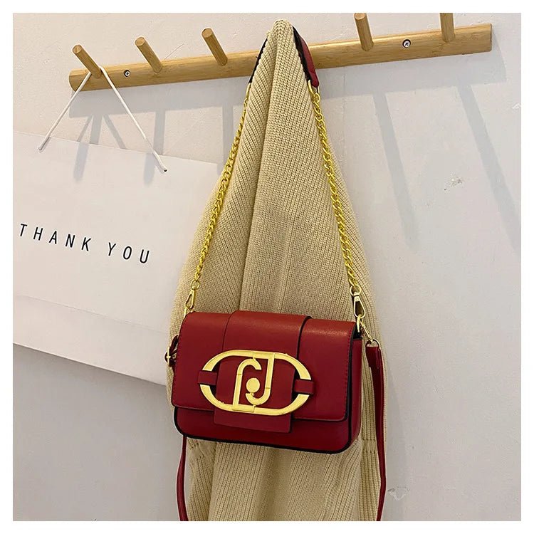 Designer Handbags For Women Leather Metal Buckle. 2025 Ladies Messenger Bag - Oreela