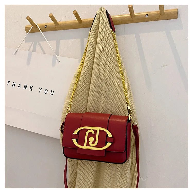 Designer Handbags For Women Leather Metal Buckle. 2025 Ladies Messenger Bag - Oreela