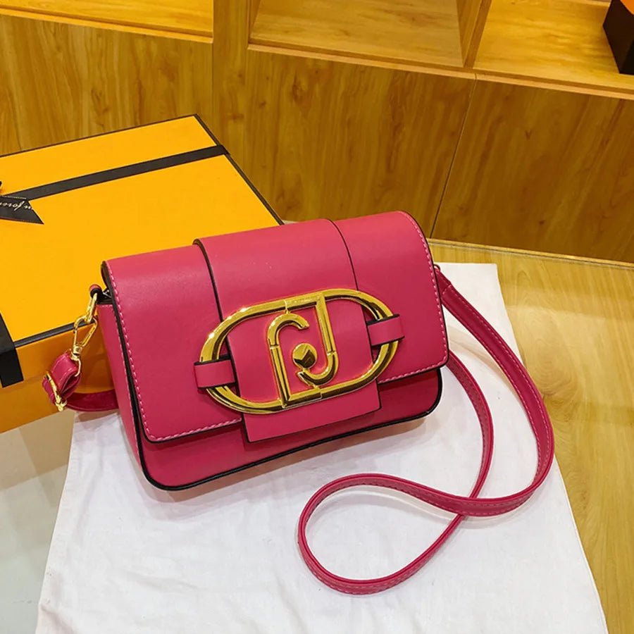 Designer Handbags For Women Leather Metal Buckle. 2025 Ladies Messenger Bag - Oreela