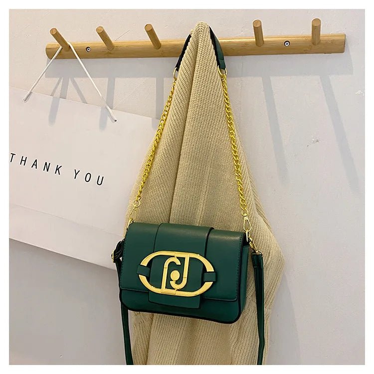 Designer Handbags For Women Leather Metal Buckle. 2025 Ladies Messenger Bag - Oreela