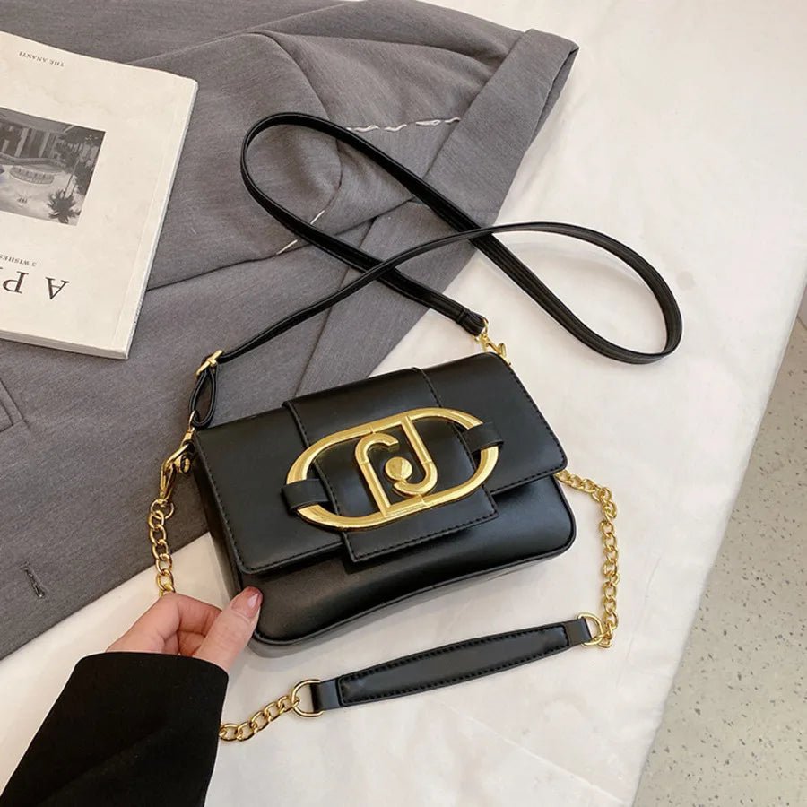 Designer Handbags For Women Leather Metal Buckle. 2025 Ladies Messenger Bag - Oreela