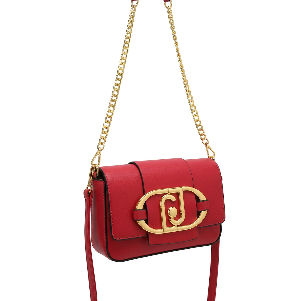 Signature Elegance Buckle Crossbody Bag