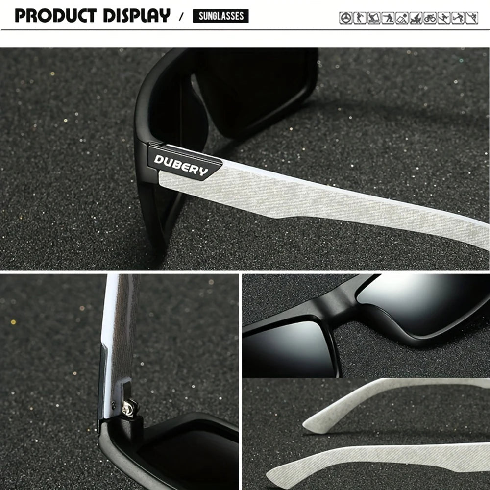 DUBERY Fashion Sunglasses For Men And Women 6 Colors Model 992 - Oreela