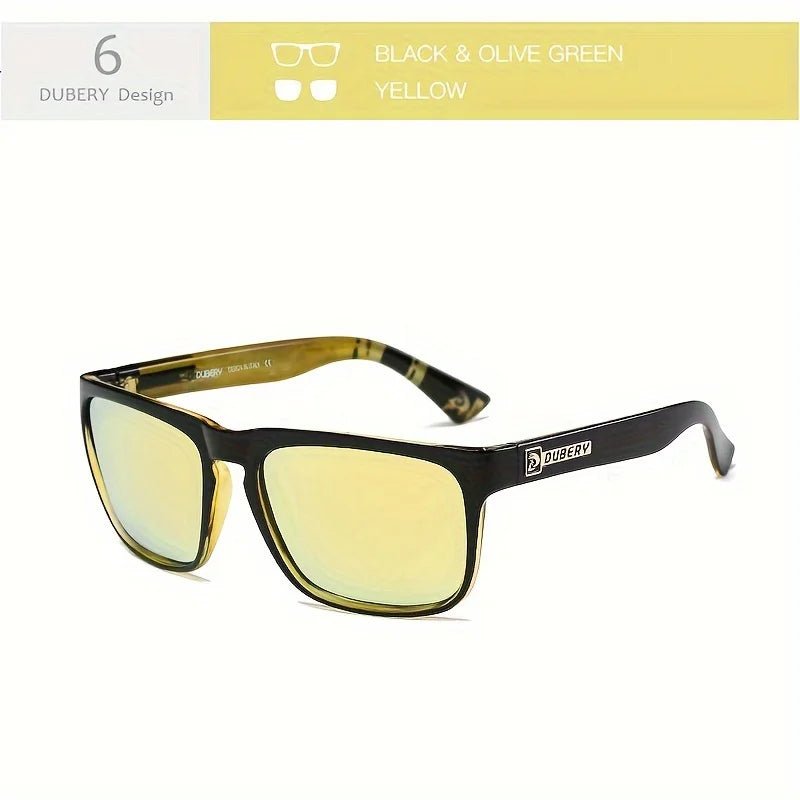 DUBERY Polarized Fashion Sunglasses For Men And Women 10 Colors - Oreela