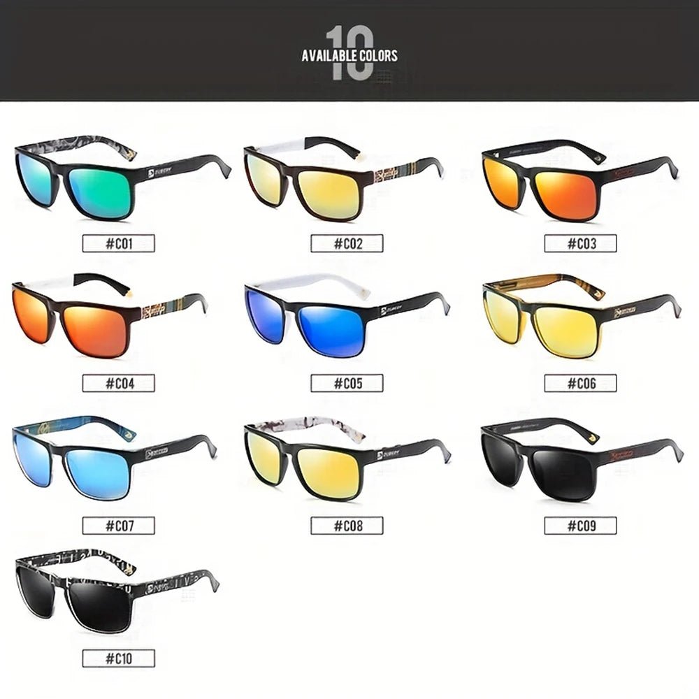 DUBERY Polarized Fashion Sunglasses For Men And Women 10 Colors - Oreela