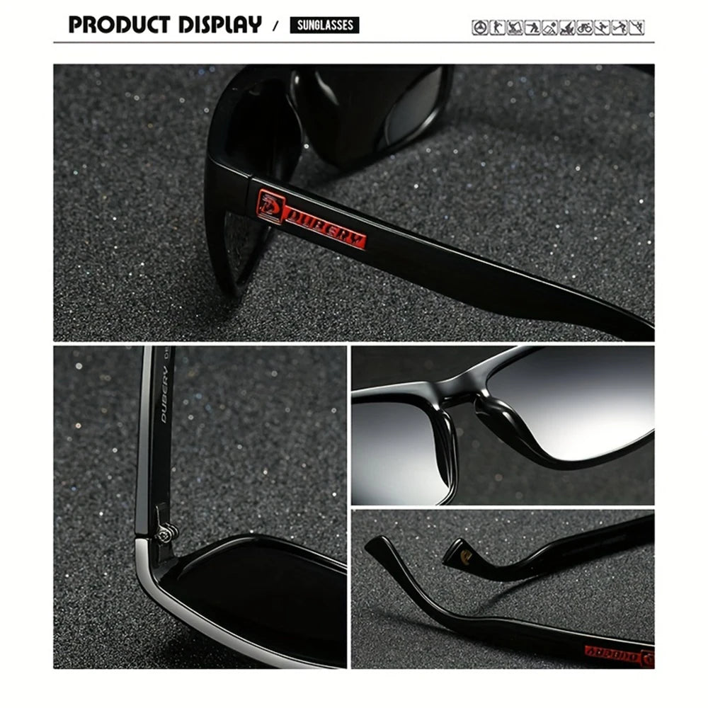 DUBERY Polarized Fashion Sunglasses For Men And Women 10 Colors - Oreela