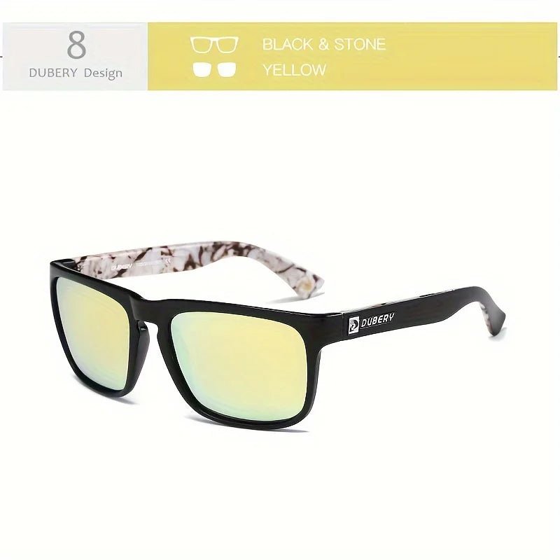 DUBERY Polarized Fashion Sunglasses For Men And Women 10 Colors - Oreela