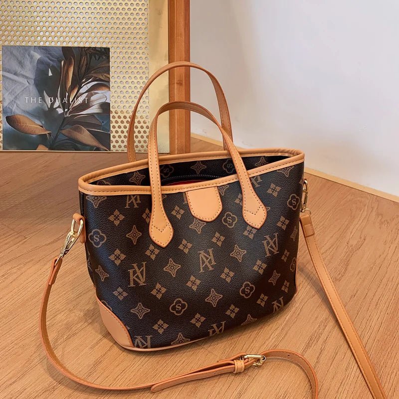 Elegant Crossbody Bag For Women, Leather Messenger Bag Classic Design By Famous Designer Luxury Brand Ladies - Oreela